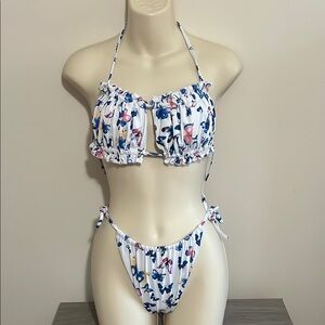 Floral Print Bikini Set
